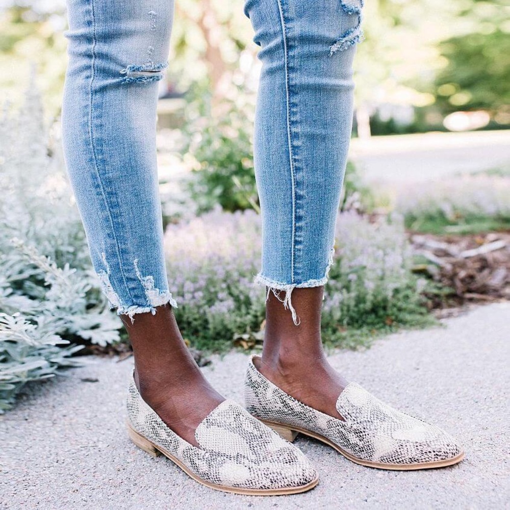 Beast Snakeskin Loafers